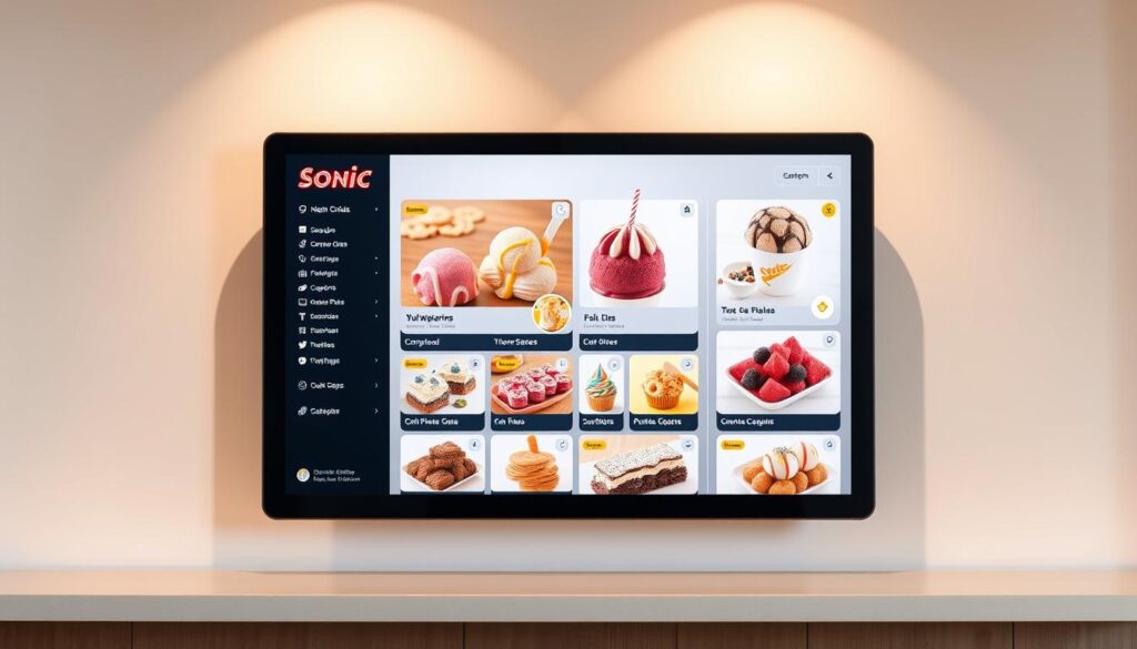Sonic Ice Cream Menu Online Ordering